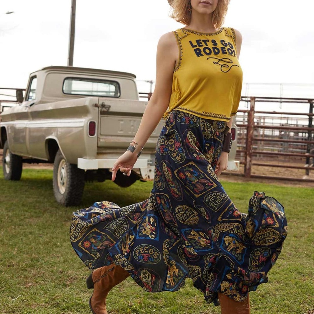 Double D Ranch Let's Go Rodeo Tank Top‎ - Picture 2 of 10